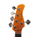 Sire Marcus Miller V3P Passive 5-String Bass Guitar in Orange - SIREV3P5ORG-Sire-V3P-Passive-5-String-Bass-Orange-Headstock.jpg