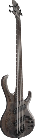 Ibanez BTB805MS-TGF 5-String Multi-Scale Bass Guitar in Transparent Grey Flat - 484459-Ibanez-BTB805MS-TGF-Angle.jpg