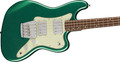Squier Paranormal Rascal HH Short-Scale Bass Guitar in Sherwood Green - 0377105546-Squier-Paranormal-Rascal-Bass-HH-Sherwood-Green-Angle.jpg