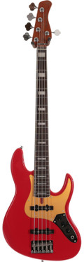 Sire Marcus Miller V5 24 Fret 5-String Bass Guitar in Dakota Red - SIRE24V55DRD-Sire-V5-24-Fret-5-String-Bass-Dakota-Red.jpg