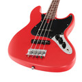 Sire Marcus Miller V3P Passive 4-String Bass Guitar in Satin Red - SIREV3P4RS-Sire-V3P-Passive-4-String-Bass-Satin-Red-Angle.jpg