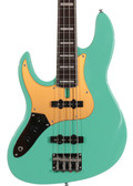 Sire Marcus Miller V5 24 Fret Left Handed 4-String Bass Guitar in Mild Green - SIRELH24V54MLG-Sire-V5-24-Fret-Left-Handed-4-String-Bass-Mild-Green-Body.jpg
