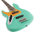 Sire Marcus Miller V5 24 Fret Left Handed 4-String Bass Guitar in Mild Green - SIRELH24V54MLG-Sire-V5-24-Fret-Left-Handed-4-String-Bass-Mild-Green-Angle.jpg