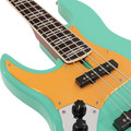 Sire Marcus Miller V5 24 Fret Left Handed 4-String Bass Guitar in Mild Green - SIRELH24V54MLG-Sire-V5-24-Fret-Left-Handed-4-String-Bass-Mild-Green-Pickups.jpg