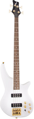 Jackson JS Series Spectra Bass Guitar JS3 In Snow White