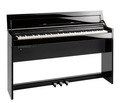 Roland DP603 Upright Digital Piano in Polished Ebony - 120833-DP603_PE-DR_Open-E.jpg