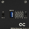 One Control Minimal Series MIDI Dual Stereo Loop - OC-M-MIDIDSL-MIDI-Dual-04.jpg