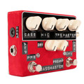 Shin's Music Bass Master Pre-Amp Pedal in Red in Cream Knobs - BMP1-RED-BMP1-RED-3.jpg