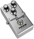 NUX Reissue Steel Singer Drive Pedal - DIAB-Nux-Reissue-Steel-Singer-Drive-Pedal-in-Silver-Angle.jpg