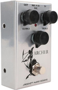 JRAD Archer Overdrive Pedal - ARCHER-JEFF-J-Rockett-Archer-Jeff-Overdrive-Pedal-in-Steel-Right.jpg