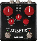 NUX NDR-5 Atlantic Delay Reverb Dual Pedal - NDR-5-Nux-Atlantic-Delay-Reverb-Dual-Pedal-in-Black-Front.jpg