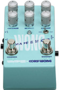 Wampler Cory Wong Compressor Pedal with Boost - WONGCOMP-Cory-Wong-Wampler-Compressor-Pedal-in-Blue-Back-Front.jpg