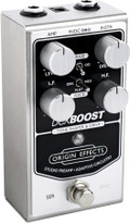 Origin Effects DCX Boost Studio Preamp Pedal - DCXBOOST-Origin-Effects-DCX-Boost-Preamp-Pedal-in-Silver-Black-Side.jpg