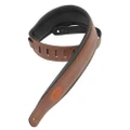 Levy MSS2-BRN Guitar Strap in Brown Leather - 17536-MSS2BRN_super.jpg