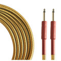 Tourtech 1.5m/5ft Braided Tweed Straight to Straight Guitar Cable - 339464-1560931457485.jpg