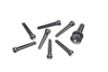 D'Addario 7 x Bridge Pins + 1 x End Pin - Plastic Black with Ivory Dot - 58192-tmpBCF1.jpg