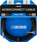 Boss BCC-20-TRA 20ft Interconnect Cable TRS/TRS - 523236-Boss BCC 20 TRA 6M Interconnect Cable TRS TRS.jpg