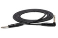 Hosa Pro Guitar Cable, REAN Straight to Right-angle, 20 ft / 6M - HGTR-020R-Hosa-Pro-Guitar-Cable-REAN-Straight-to-Right-angle-10ft-3M-Hero.jpg