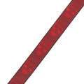 Levy Prints Polyester Guitar Strap in Dark Red & Red Skull - 444359-1621513566600.jpg