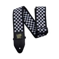 Ernie Ball Black and White Checkered Jacquard Guitar Strap - 323548-1551374118246.jpg