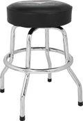 Fender Custom Shop Chevron Logo 24" Barstool in Black Chrome - 9192022005-1.jpg