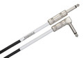 Hosa Guitar Cable,  Straight to Right-angle, 10ft / 3M - GTR-210R-hosa-cable-3.jpg