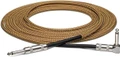 Hosa Tweed Guitar Cable, Straight to Right-angle, 18 ft / 5.5M - GTR-518R-Hosa-Tweed-Guitar-Cable-Straight-to-Right-angle-18ft-5.5M-Hero.jpg