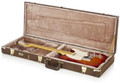 Gator Electric Vintage Leather Look Guitar Case - GW-ELECT-VIN_OPEN_GEAR_01.jpg