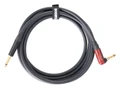 Mogami 3368 Ultimate Guitar 3m Lead Terminated with Black and Gold 1/4″ Jack and Right-Angled Neutrik silentPLUG - J2RS-33680-J2-3-3.jpg