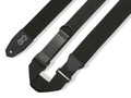 Levy's Right Height Polyester Guitar Strap in Black - 381872-MRHP-BLK_LADDER.jpg