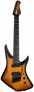 Music Man Kaizen 7-String Multi-Scale Electric Guitar in Ember Burst - 730-HW-51-00-MB-BM-MusicMan-Kaizen-7-String-Multi-Scale-in-Ember-Burst-Front.jpg