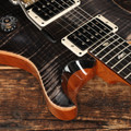 PRS Custom 24 Piezo Electric Guitar in Black Top Natural Back - 0413687 (12).JPG