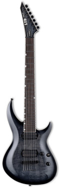 ESP LTD Deluxe H3-1007 7 String Baritone Electric Guitar in See Through Black Sunburst - 488165-ESP LTD Deluxe H3-1007 7 String Baritone Electric Guitar in See Through Black Sunburst 2.jpg