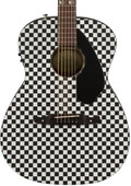 Fender Tim Armstrong Signature Hellcat Electro Acoustic Guitar in Checkerboard - 0971752088-0971752088_gtr_frt_001_rr-hero.jpg