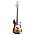 EastCoast PJ4 Black Pickguard Electric Bass Guitar in Sunburst - 478350-EastCoast PJ4 Electric Bass Guitar in Sunburst Rosewood Fingerboard 2.jpg