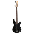 EastCoast PJ4 Electric Bass Guitar in Black Rosewood Fretboard - EC-GP200-BLK-2.jpg