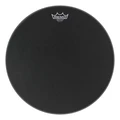 Remo 16" Black Suede Ambassador Snare / Floor Tom Head - 449661-BA-0816-ES.jpg