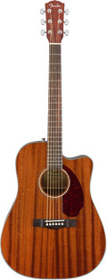 Fender CD-140SCE All-Mahogany Dreadnought Electro Acoustic Guitar