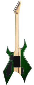 BC Rich Extreme Series Warlock Exotic Electric Guitar with Floyd Rose in Reptile Eye - 514489-BC-Rich-Extreme-Series-Warlock-Exotic-Floyd-Rose-Reptile-Eye-Back.jpg