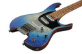 Ibanez QX54QM-BSM Q Series Headless Electric Guitar HSS in Blue Sphere Burst Matte with Slanted Frets - QX54QM-BSM-5.jpg