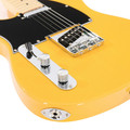 EastCoast T1 Left Handed Electric Guitar in Butterscotch with Maple Fretboard - EC-T1-BS-LH-7.jpg