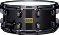 Tama SLP 14x6.5 Black Brass Snare Drum - LBR1465-Tama_SLP_Black_Snare_Front.jpg