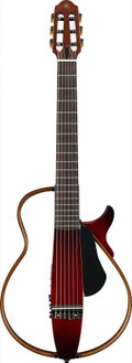 Yamaha SLG200N Nylon Silent Guitar in Crimson Red Burst - 377877-GSLG200NCRB.jpg