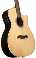 Alvarez Artist AG70CE Grand Auditorium Electro Acoustic in Natural with Cutaway - AG70CESPB-Alvarez-Artist-Grand-Auditorium-Cutaway-Spruce-top-Rosewood-back-Natural-LR-Baggs-SPB-Side.jpg