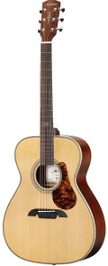 Alvarez Masterworks MF60E Folk OM Electro Acoustic in Natural - MF60EHFHB-Alvarez-Masterworks-Folk-OM-Spruce-top-Mahogany-back-Natural-LR-Baggs-HiFi-Right.jpg