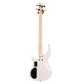 EastCoast MB4 Bass in Pearl White Rosewood Fretboard with All Black Hardware - 478585-EastCoast-MB4-Bass-Guitar-White-Back.jpg