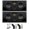 ADAM Audio A77H Studio Monitor Bundle with speaker stands and cables - 504416-BUN-A77H-STAND.jpg