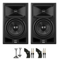 RCF Ayra Pro 6 Studio Monitor Bundle with Stands and Cables - _BUN-AYRA6-STAND.jpg