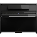 Roland LX 6 PE Luxury Upright Piano In Polished Ebony - LX-6-PE-LX-6_PE_RIGHT_IN_FRONT.jpg