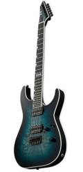 ESP E-II M-II HT Electric Guitar in Mercury Blue Burst - Andertons